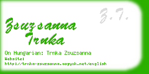 zsuzsanna trnka business card